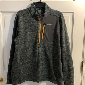 Eddie Bauer quarter zip fleece